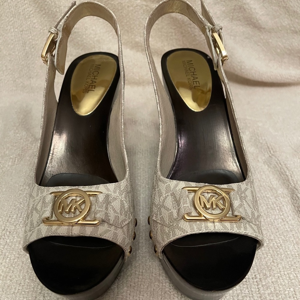 Michael Kors Platform Wedge Sandal